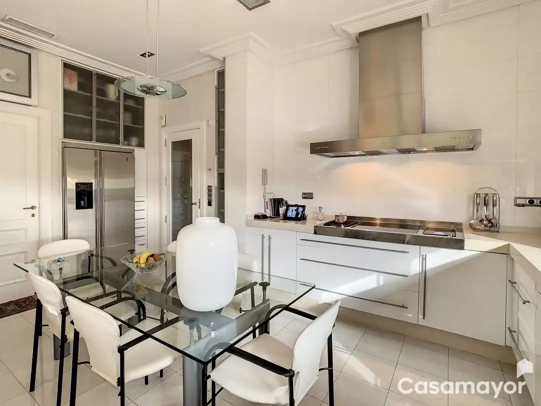Cocina de Casa o chalet en venta en Mutxamel con Aire acondicionado, Calefacción y Jardín privado