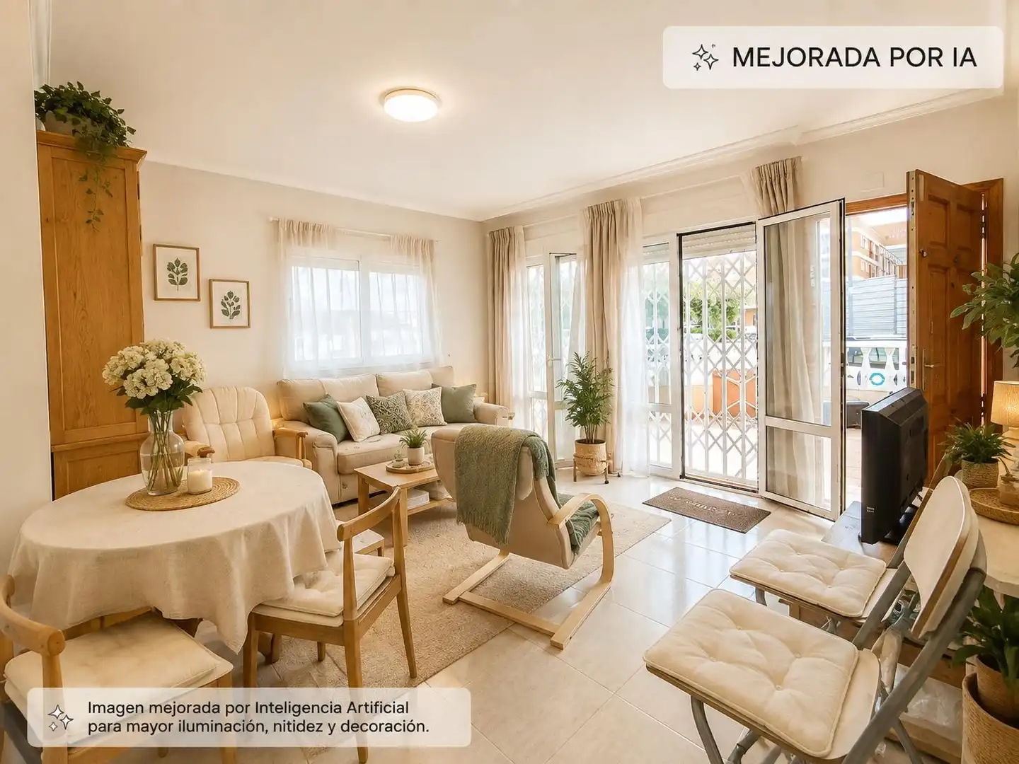 Sala de estar de Planta baja en venta en Formentera del Segura con Aire acondicionado, Jardín privado y Terraza