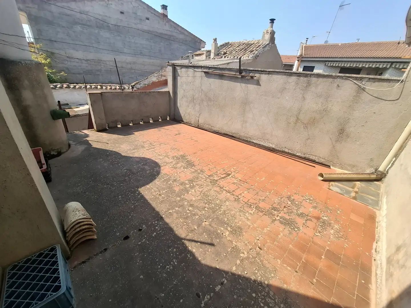 Terraza de Casa adosada en venta en Carrión de Calatrava con Calefacción, Terraza y Trastero