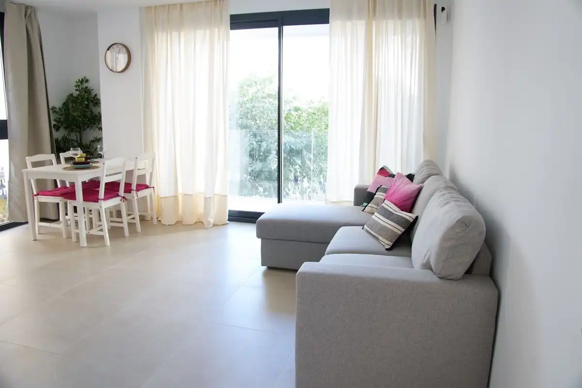 Living room of Apartments for sale in Estepona  with Air Conditioner, Heating and Terrace