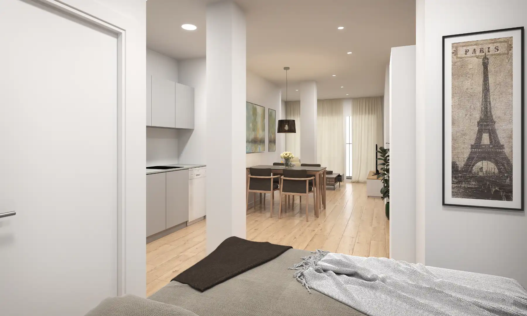 Study for rent in Centro Puerto