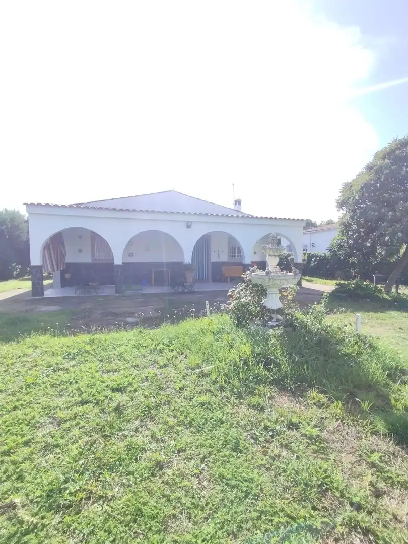 Jardín de Casa o chalet en venta en Valverde de Mérida con Trastero, Piscina y Amueblado