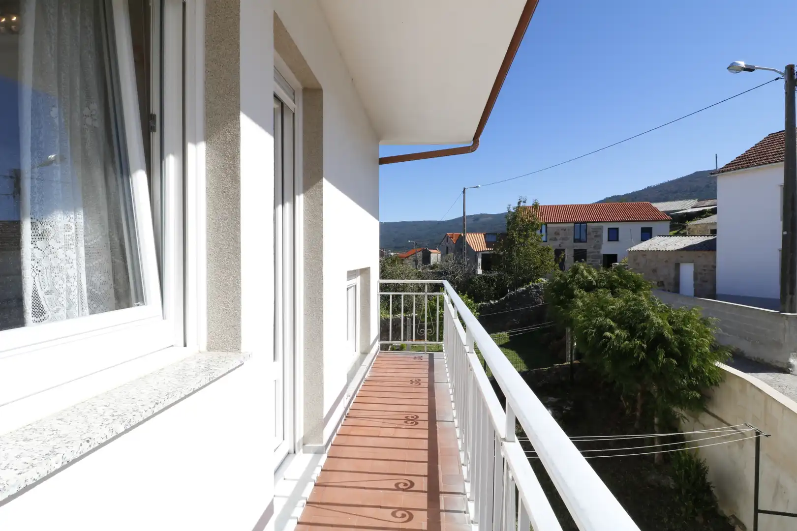 Balcony of Houses for sale in Carnota  with Private garden, Terrace and Furnished