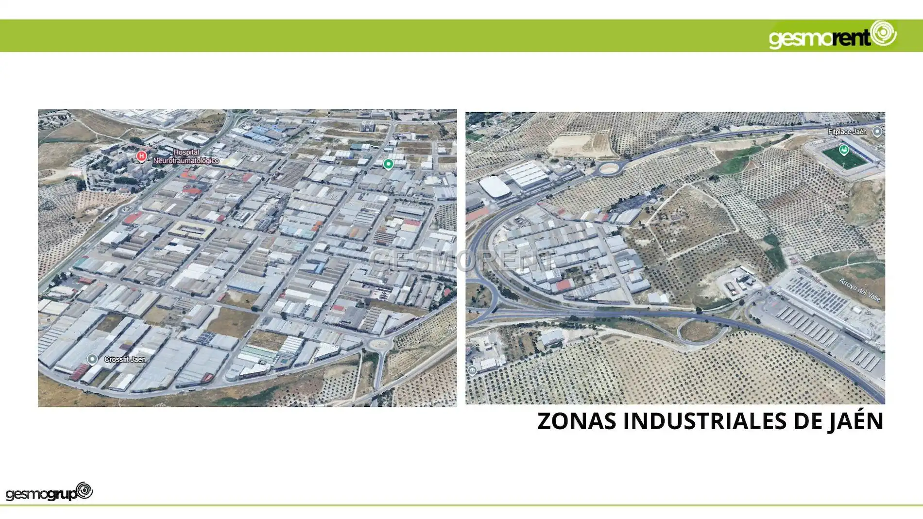 Exterior view of Industrial buildings for sale in Jaén
