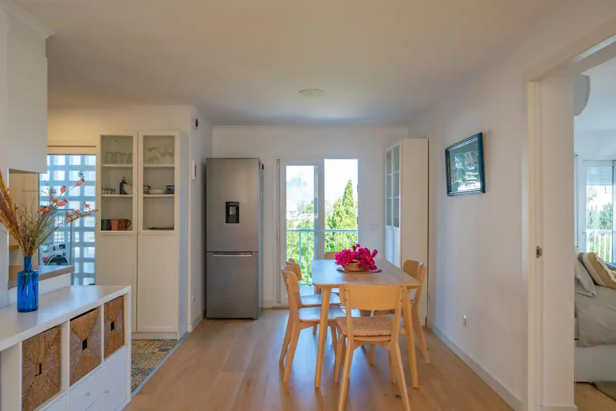 Dining room of Flat for sale in Jávea / Xàbia  with Air Conditioner, Heating and Storage room