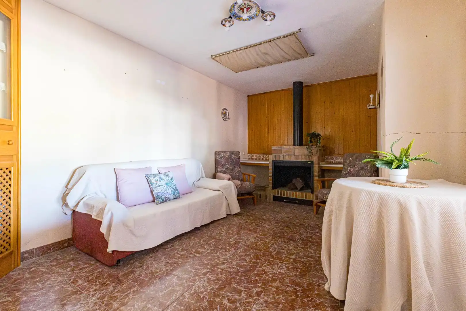 Sala de estar de Casa o chalet en venta en Fortuna con Jardín privado, Terraza y Balcón
