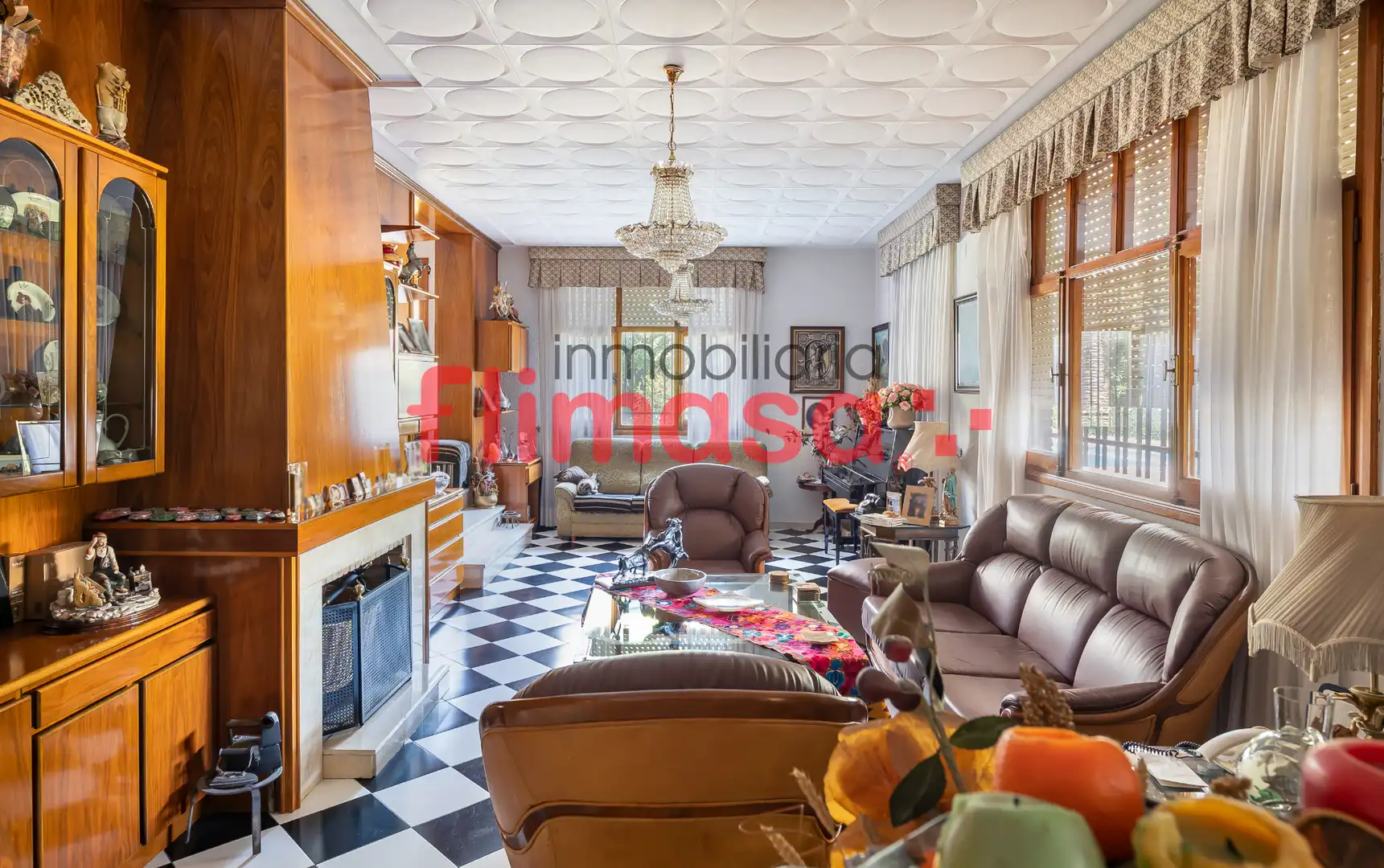 Living room of Houses for sale in Villaviciosa de Odón  with Heating, Private garden and Terrace