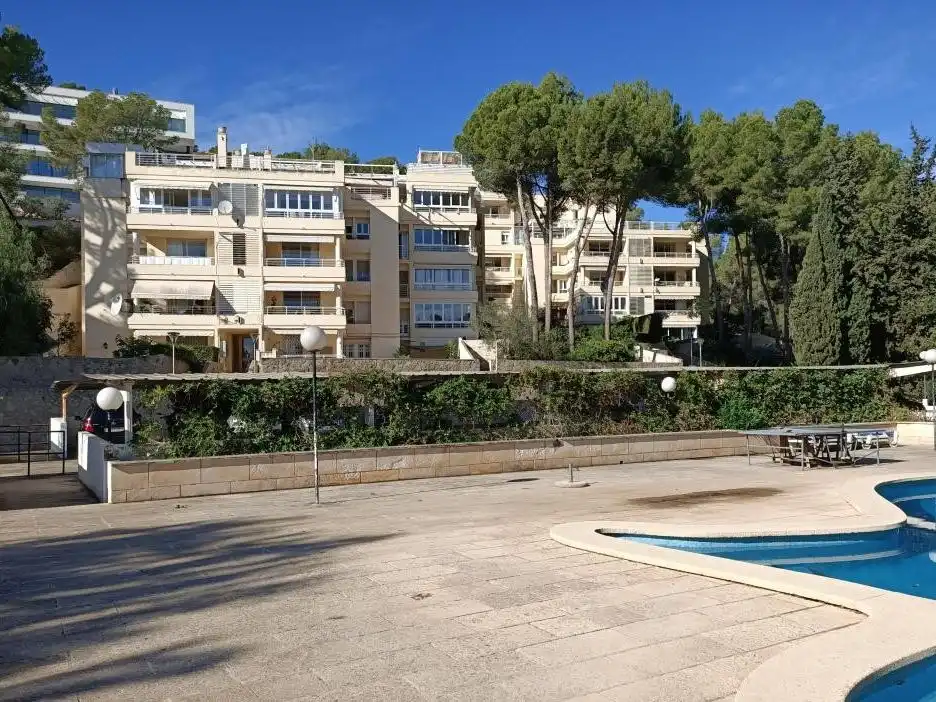 Vista exterior de Pis de lloguer en Cas Català - Illetes