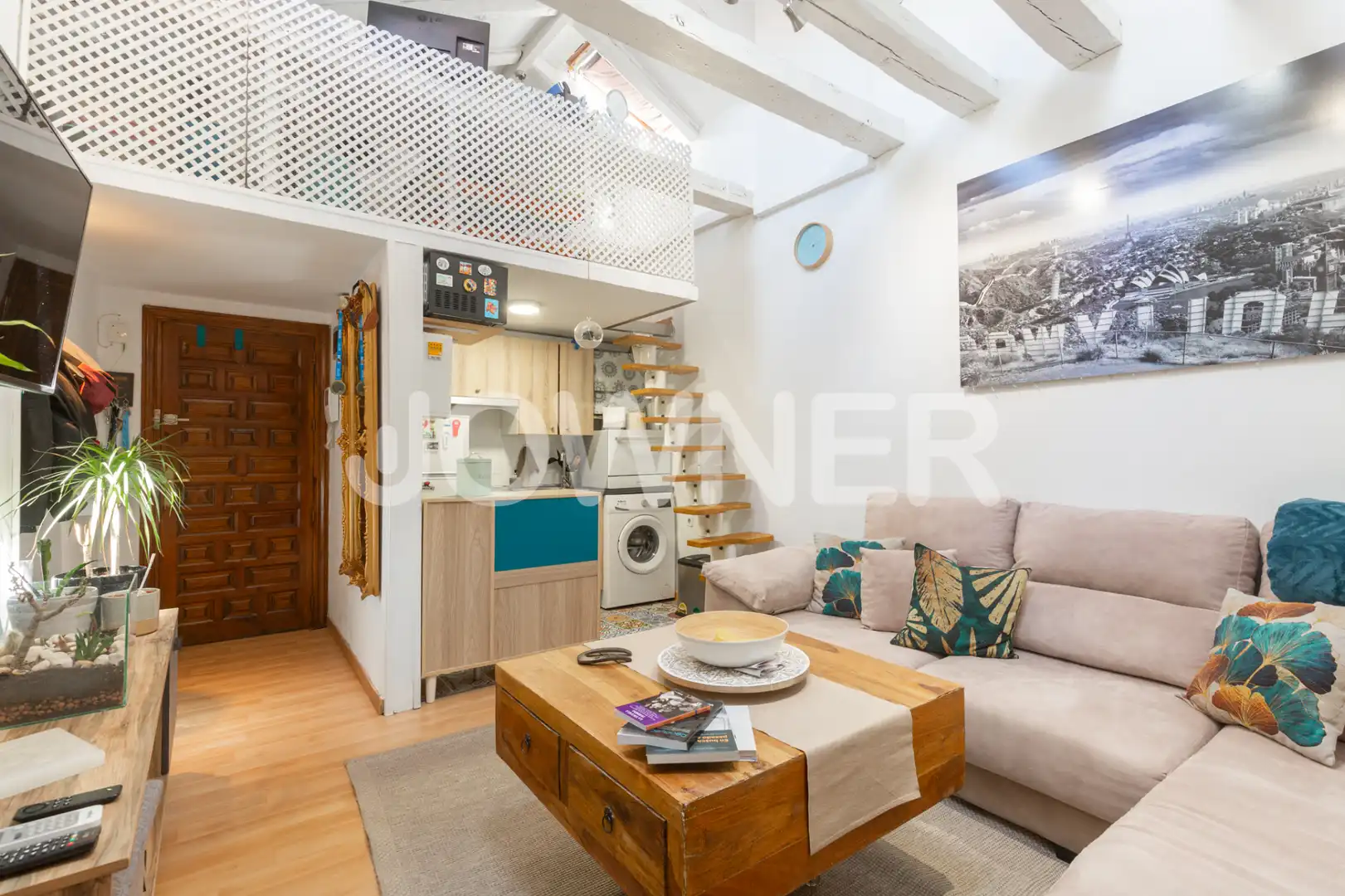 Penthouse mit Aufzug zur Miete in Calle de Espoz y Mina