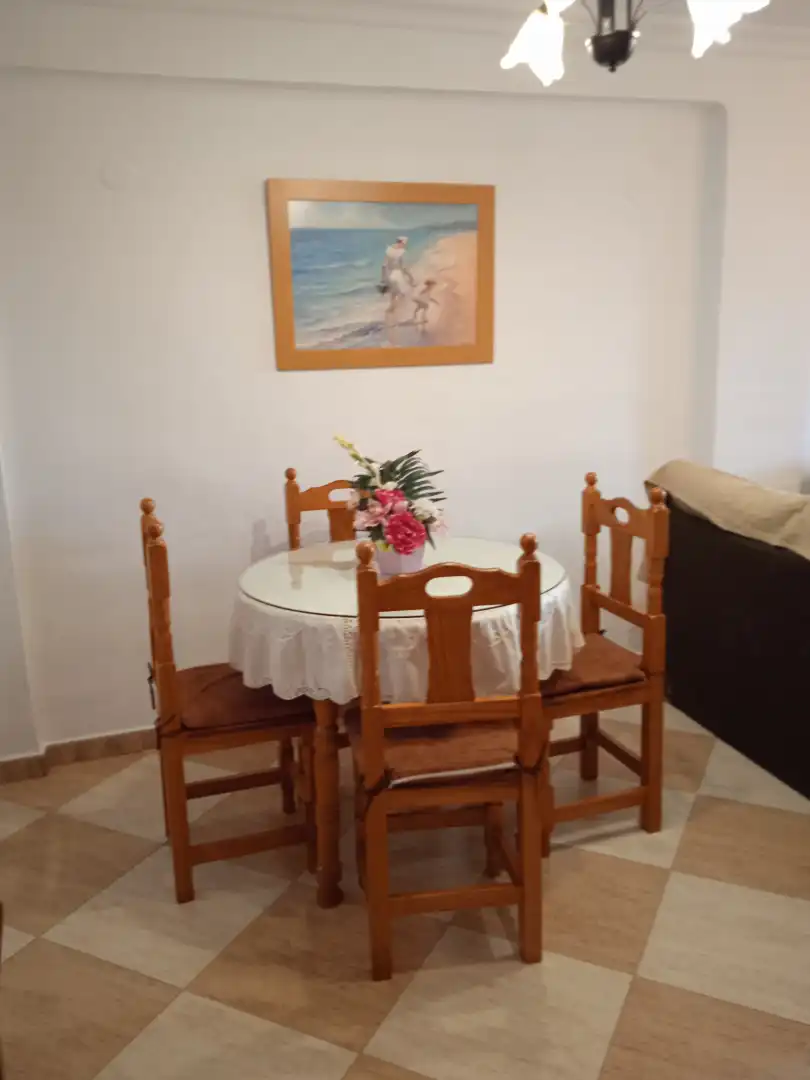 Comedor de Piso de alquiler en Málaga con Aire acondicionado, Calefacción y Amueblado