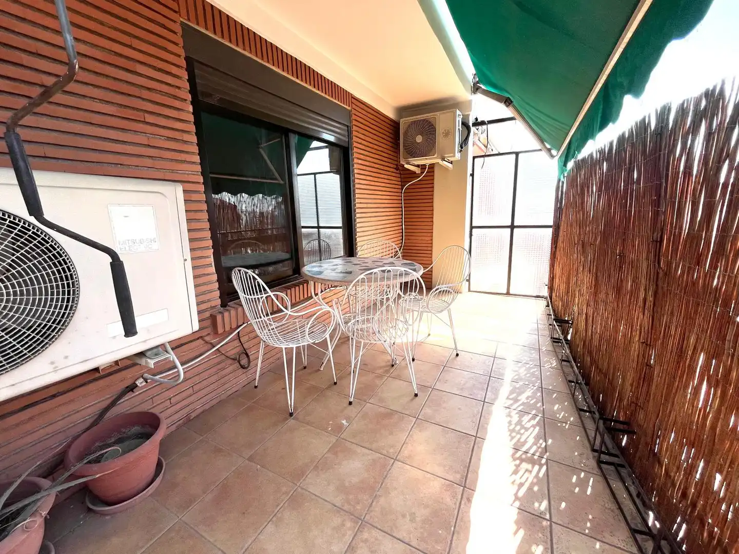 Terraza de Piso de alquiler en Valencia con Aire acondicionado, Amueblado y Balcón