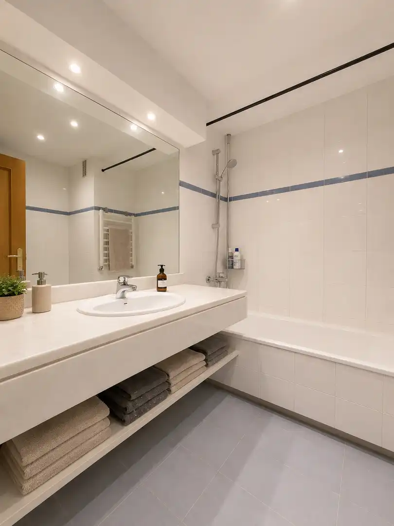 Bathroom of Flat for sale in Pozuelo de Alarcón  with Air Conditioner, Heating and Storage room