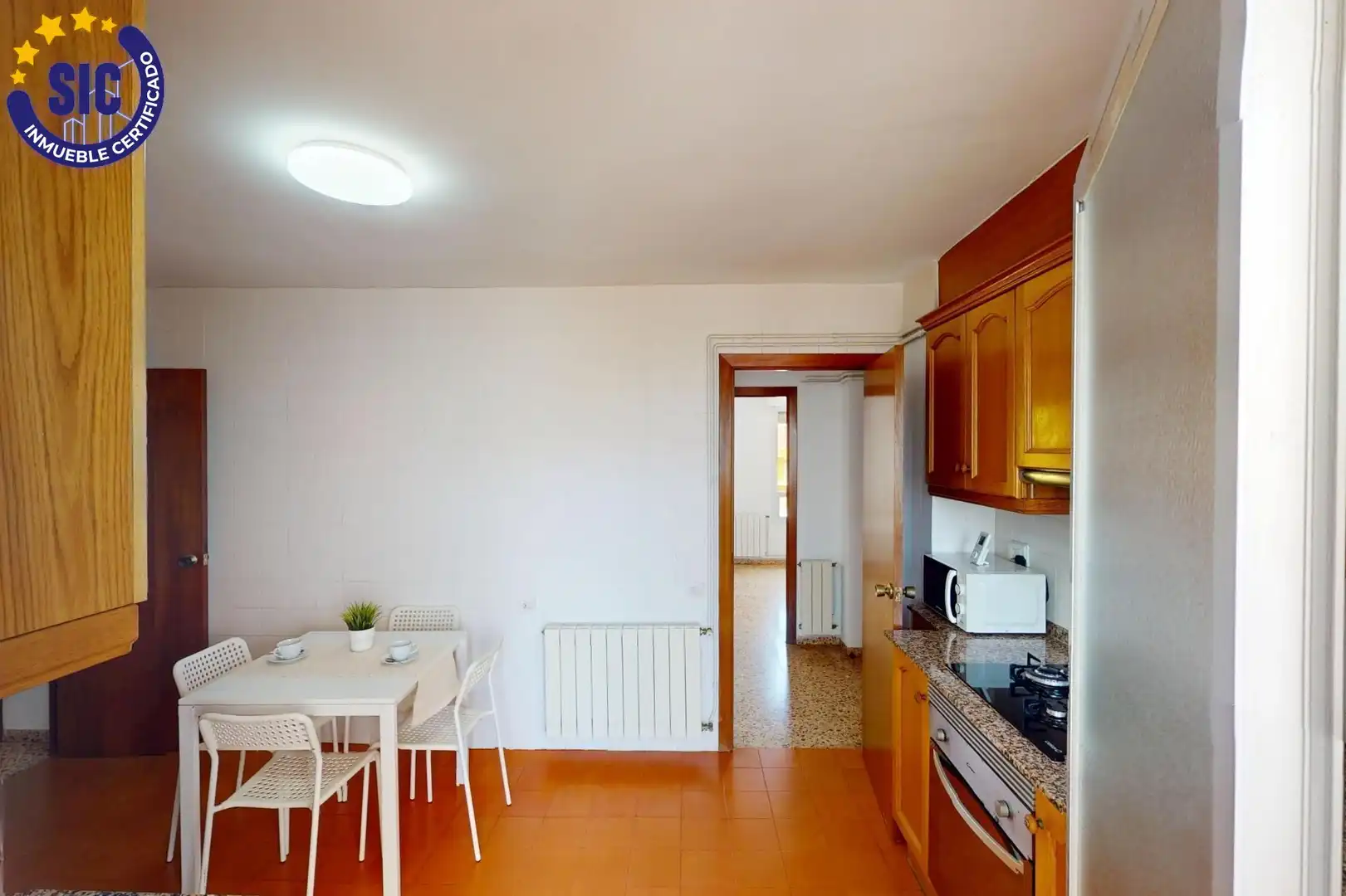 Kitchen of Flat for sale in Castellón de la Plana / Castelló de la Plana  with Heating, Terrace and Balcony