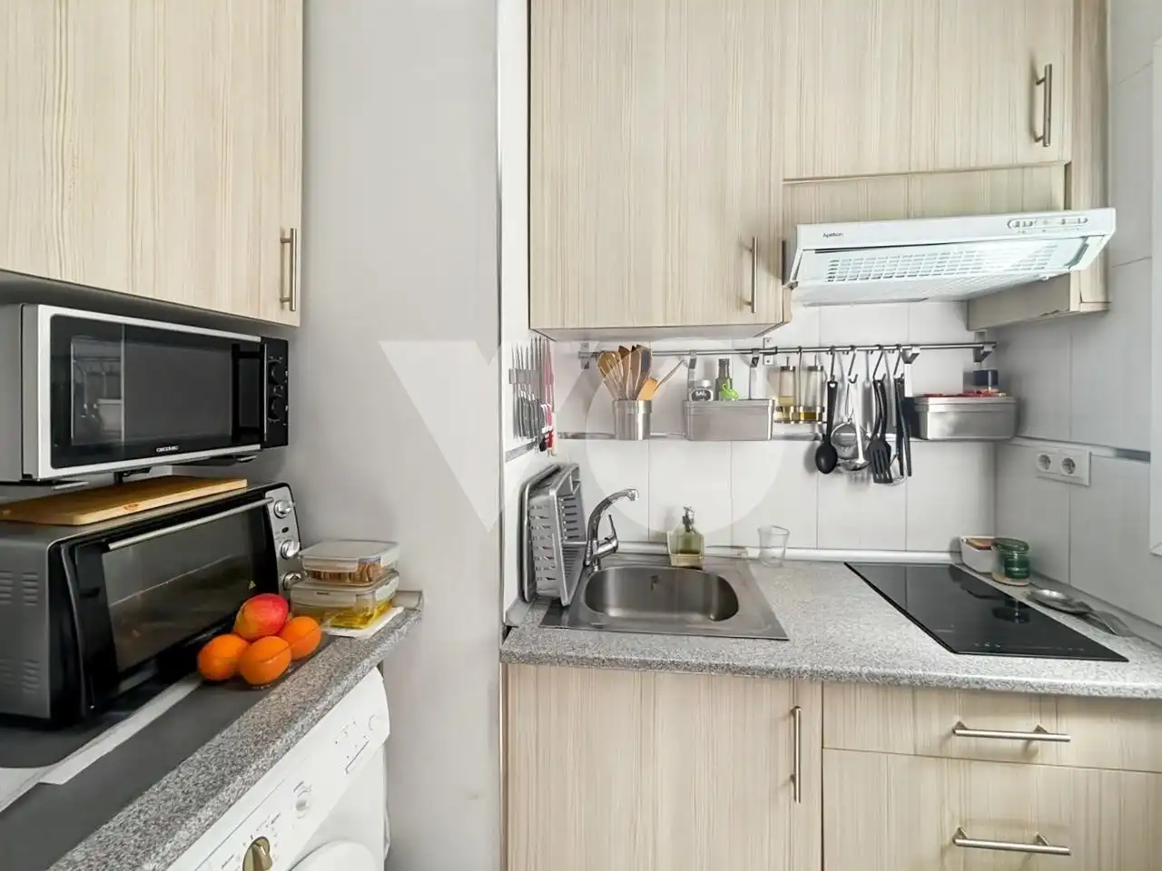 Cocina de Apartamento en venta en Madrid con Aire acondicionado, Calefacción y Terraza