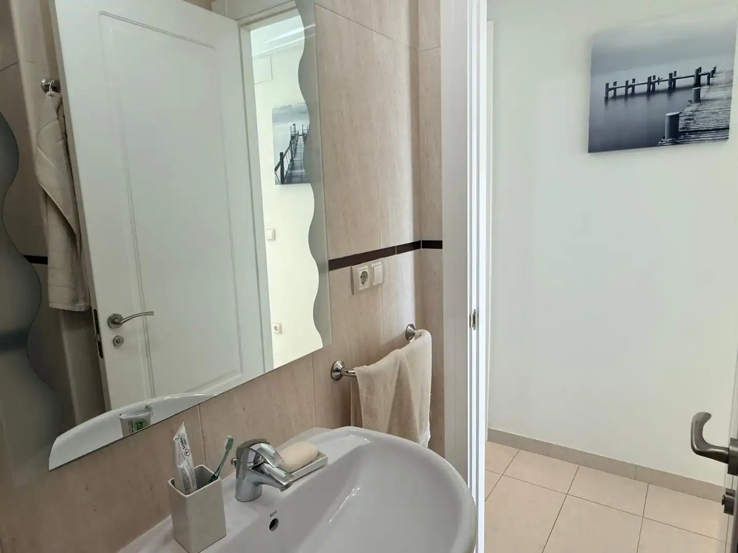 Bathroom of Attic for sale in Benidorm  with Air Conditioner and Community pool