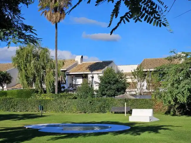 Garden of Detached homes for rent in Sotogrande  with Air Conditioner, Private garden and Terrace