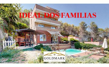 Exterior view of House or chalet for sale in Corbera de Llobregat  with Terrace and Swimming Pool