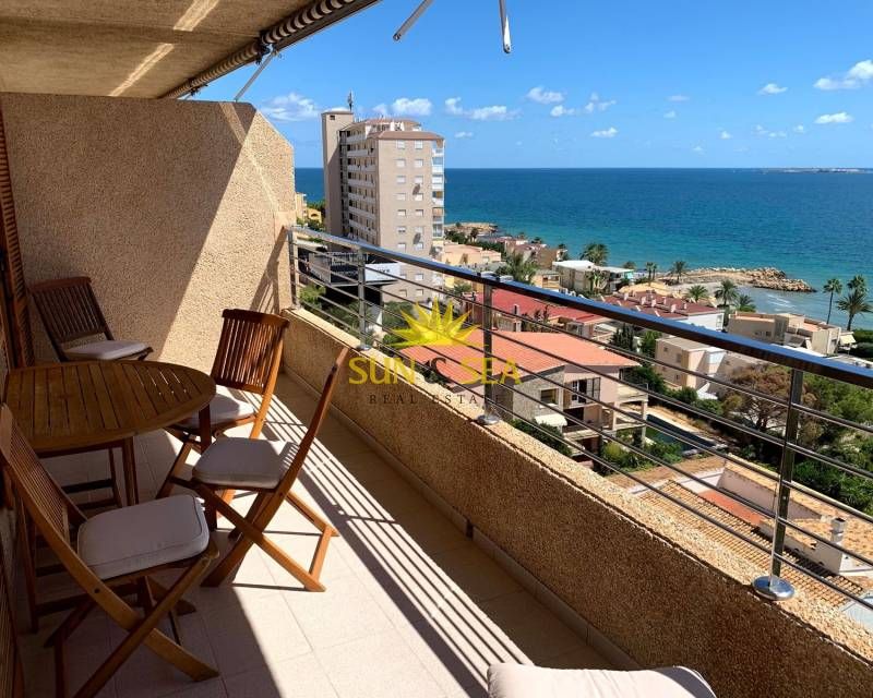 Exterior view of Apartment to rent in Santa Pola  with Heating, Swimming Pool and Furnished