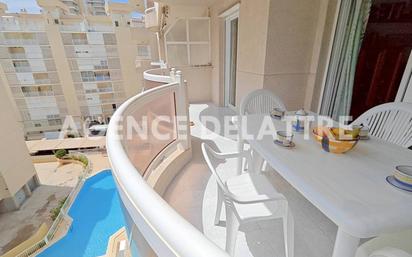 Terrassa de Apartament en venda en Peñíscola / Peníscola amb Terrassa i Piscina