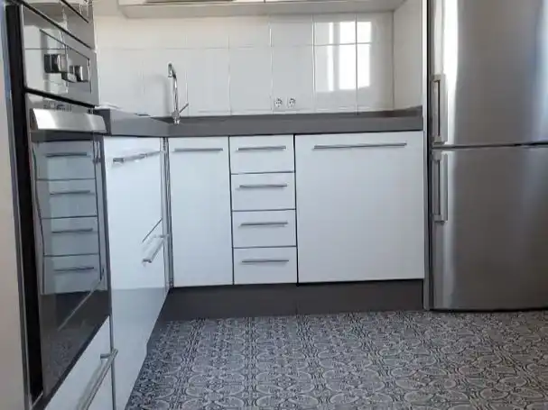 Küche von Wohnung zur Miete in Cartaya mit Klimaanlage, Abstellraum und Möbliert