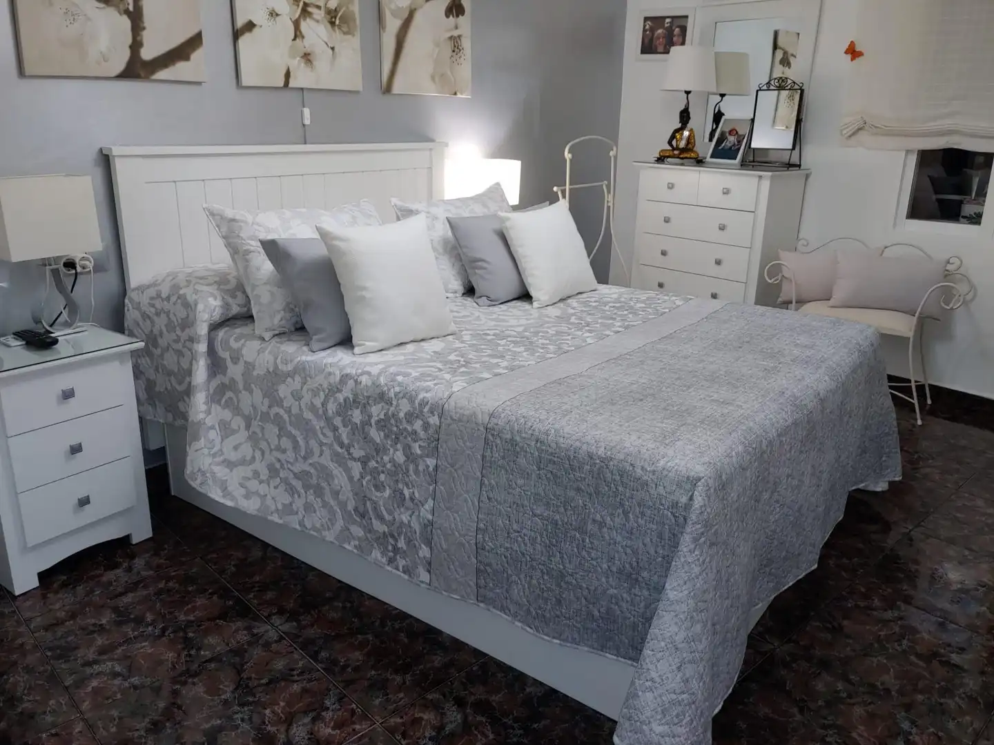 Schlafzimmer von Haus oder Chalet zum Verkauf in Siete Aguas mit Heizung, Terrasse und Möbliert