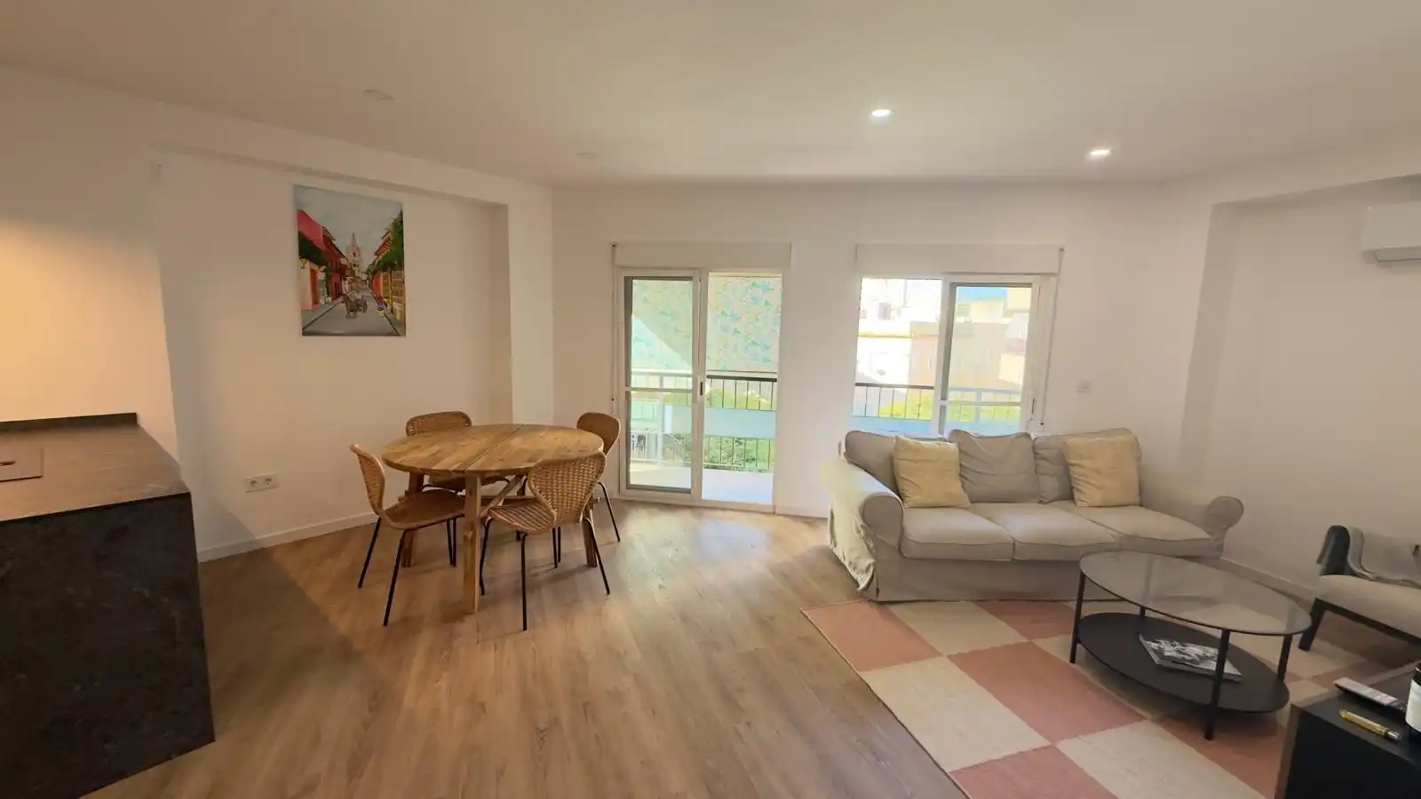 Sala d'estar de Apartament de lloguer en Pla - Carolinas