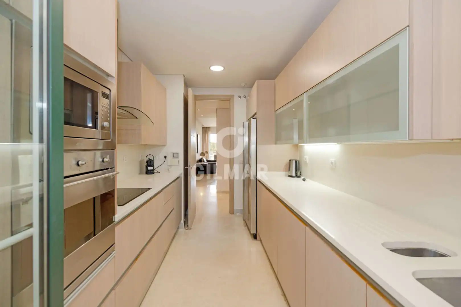 Cocina de Apartamento en venta en Sotogrande con Calefacción, Jardín privado y Trastero