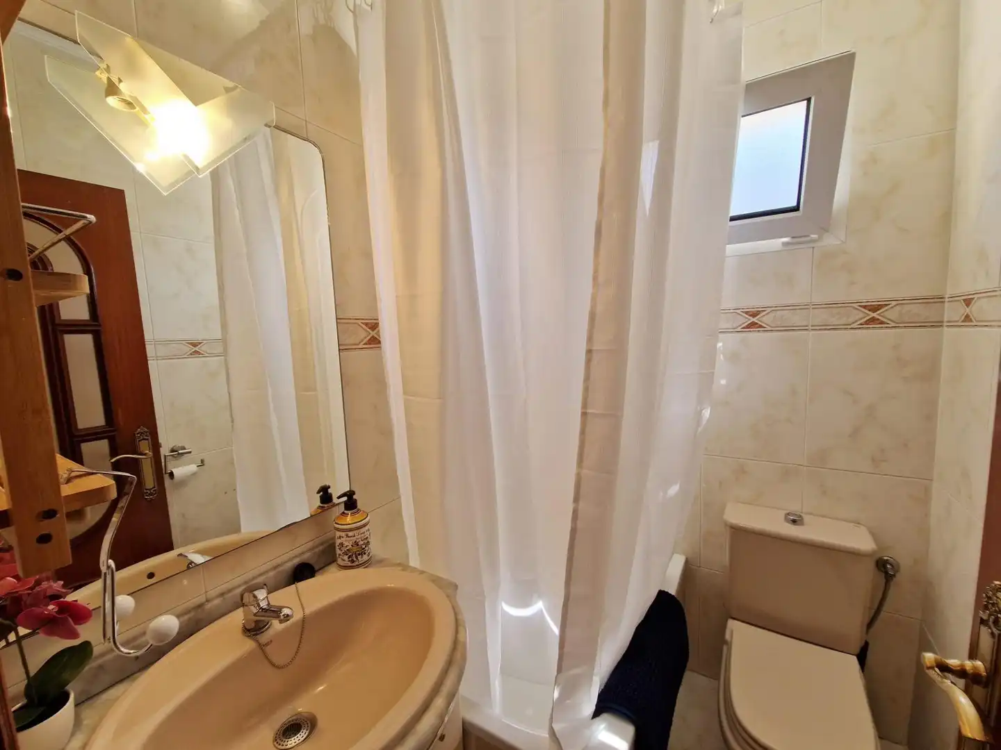 Badezimmer von Wohnung zur Miete in Santander mit Heizung, Terrasse und Möbliert