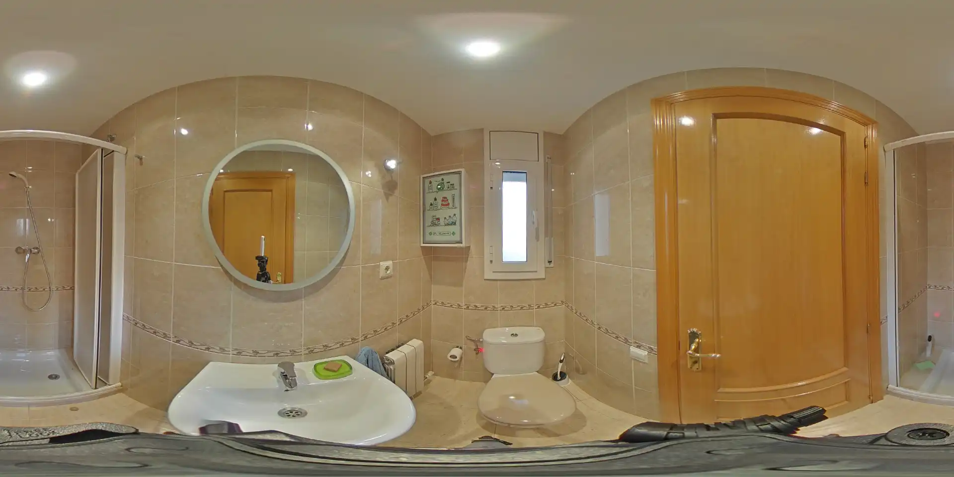 Bathroom of Detached homes for sale in El Vendrell  with Air Conditioner, Heating and Balcony