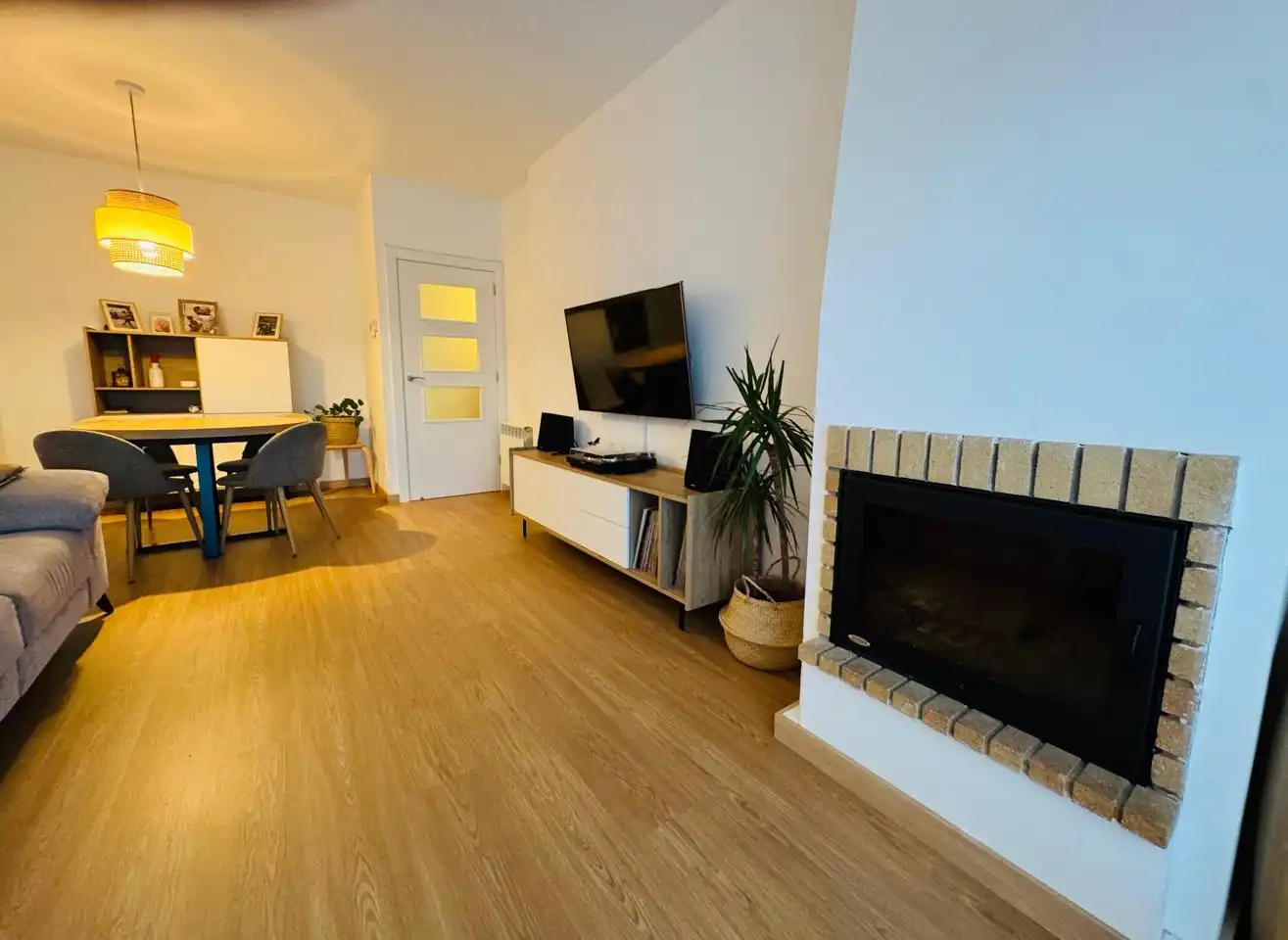 Sala de estar de Piso en venta en Sabadell con Aire acondicionado, Calefacción y Parquet