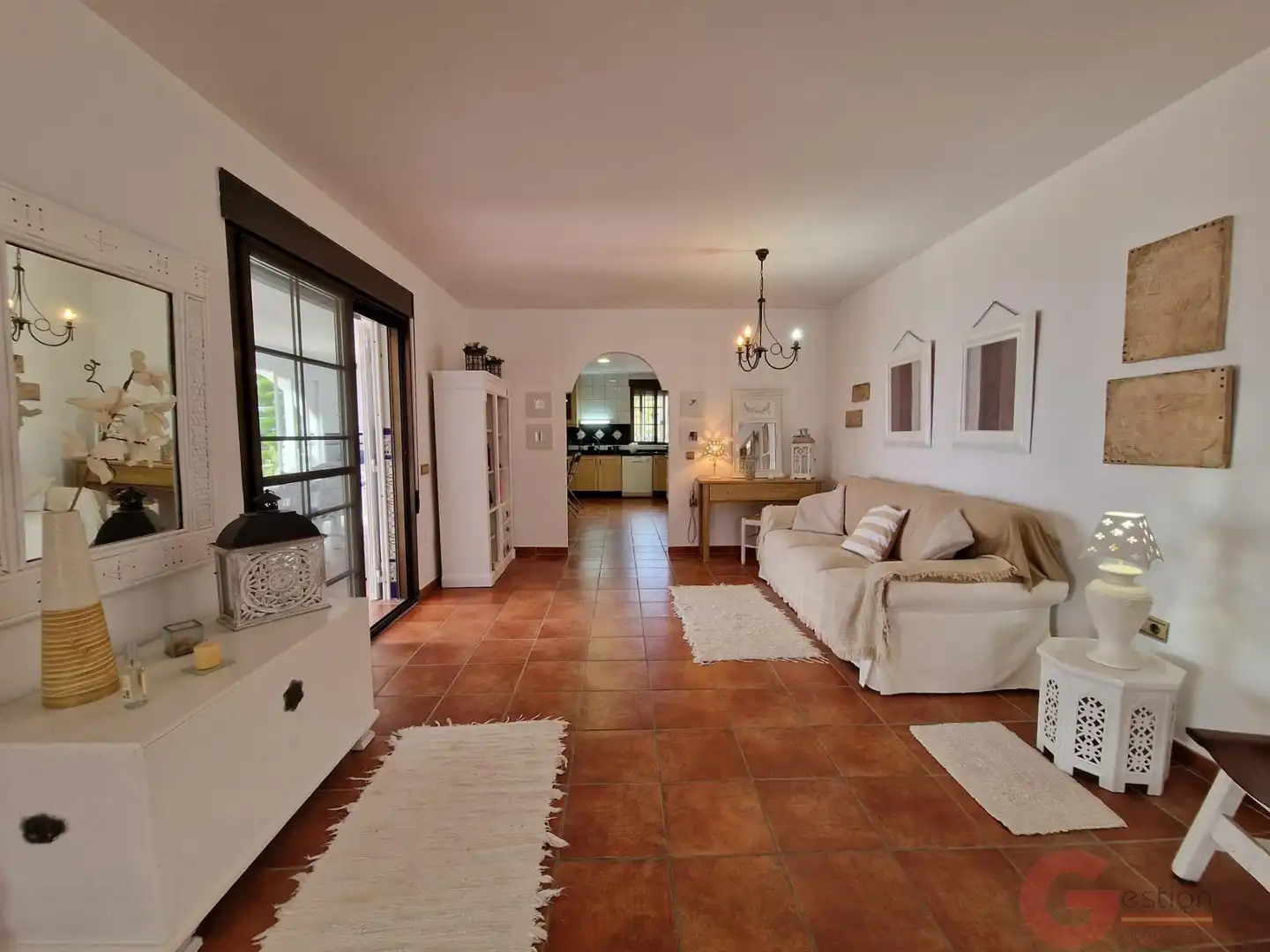 Sala de estar de Finca rústica en venta en Molvízar con Trastero y Piscina