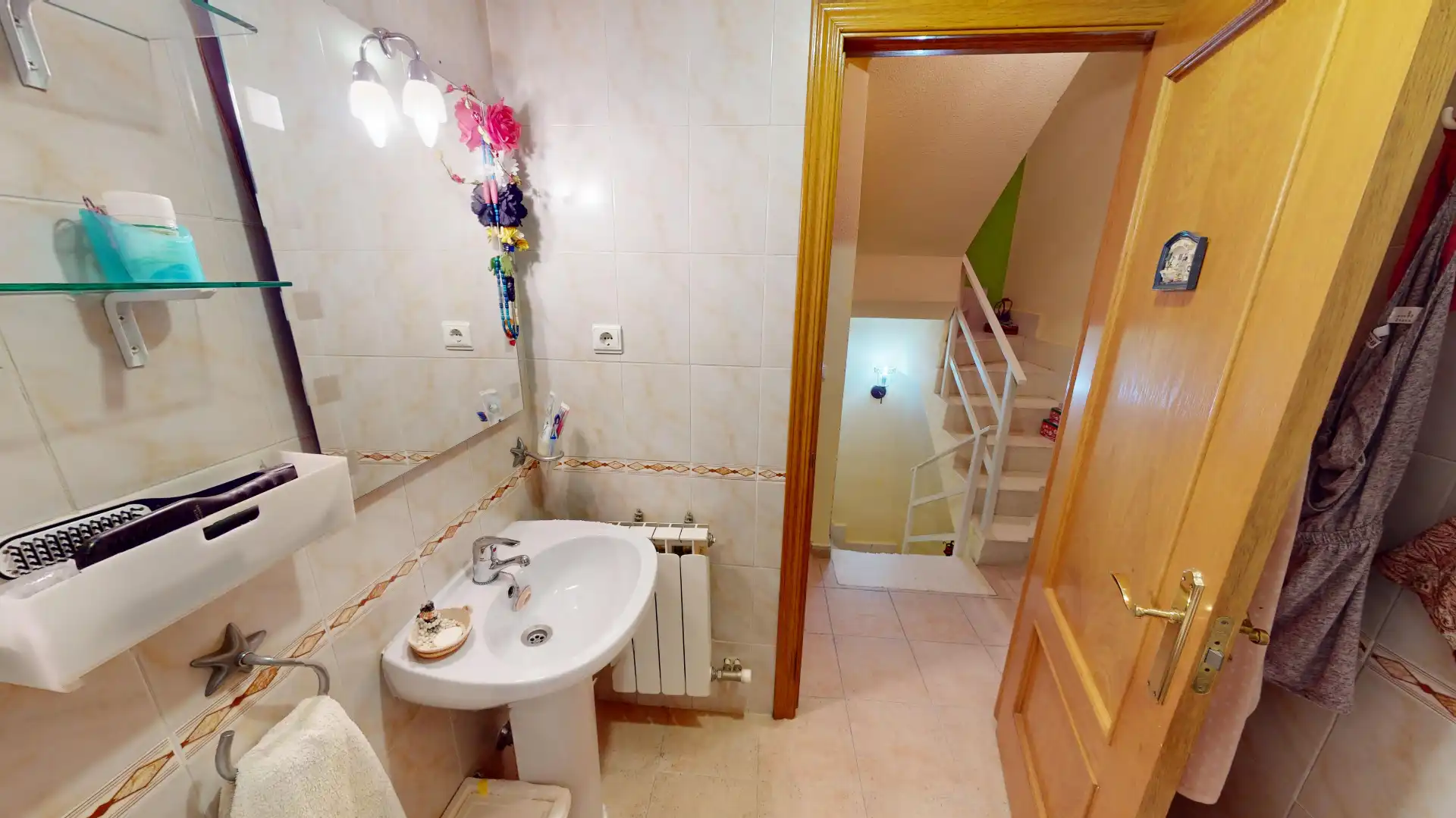 Baño de Casa o chalet en venta en San Lorenzo de El Escorial con Jardín privado, Terraza y Piscina