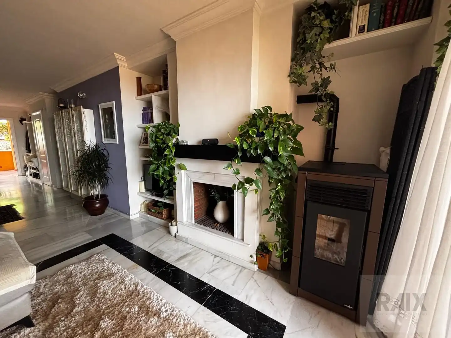 Sala de estar de Piso en venta en Mijas con Calefacción, Terraza y Trastero