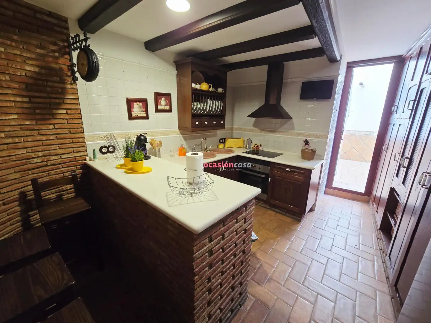 Cocina de Piso en venta en Pozoblanco con Aire acondicionado, Calefacción y Amueblado