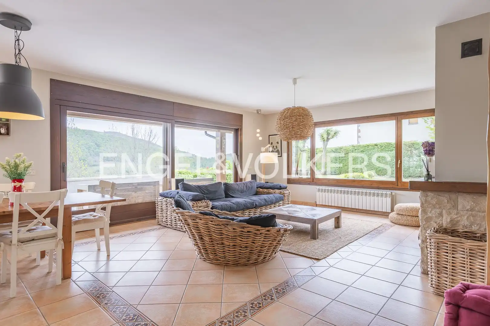 Sala de estar de Casa o chalet en venta en Molló con Calefacción, Jardín privado y Balcón