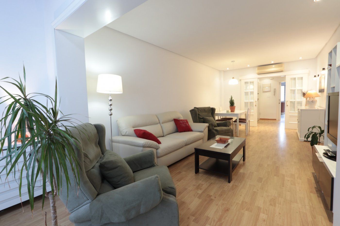 Sala de estar de Piso de alquiler en Cartagena con Calefacción y Parquet