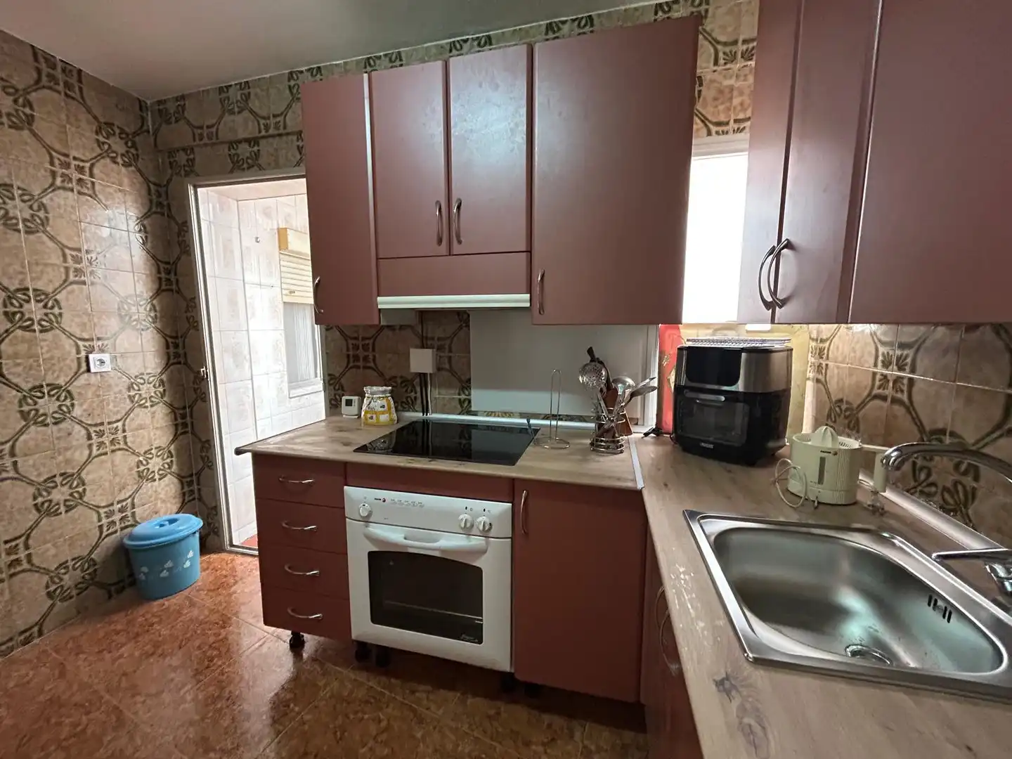 Cocina de Piso en venta en Ciudad Real con Calefacción, Terraza y Amueblado