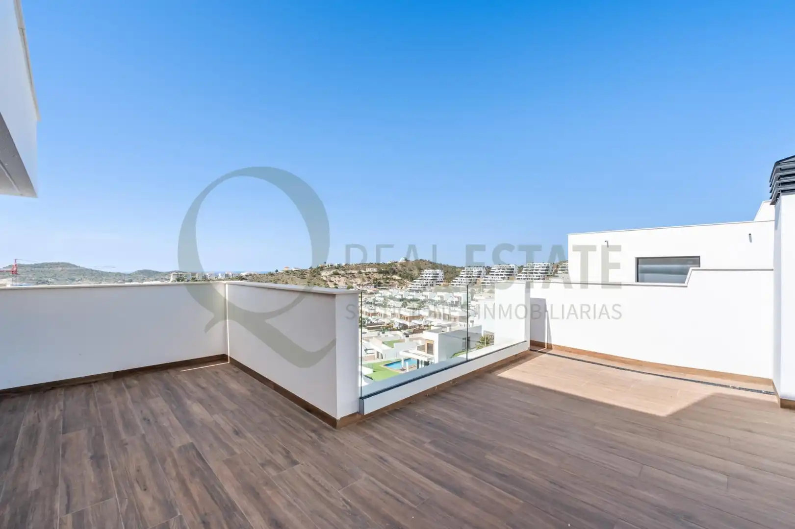 Terraza de Casa o chalet en venta en Benidorm con Aire acondicionado, Calefacción y Jardín privado