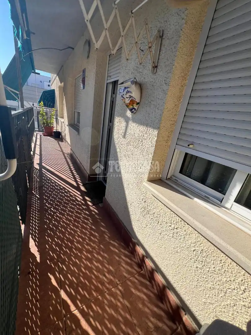 Balcony of Flat for sale in Dos Hermanas