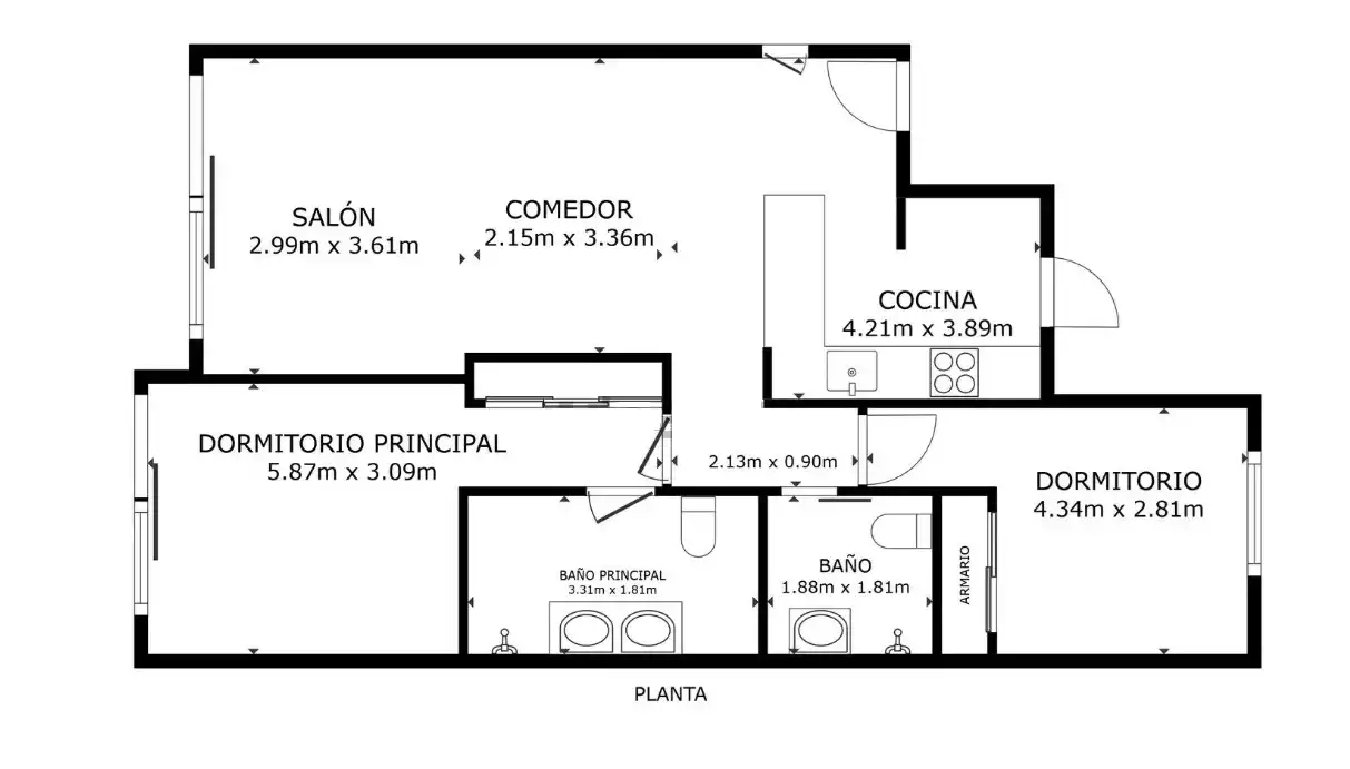Appartement compact avec piscine à vendre à Avenida República Argentina, imagen 32