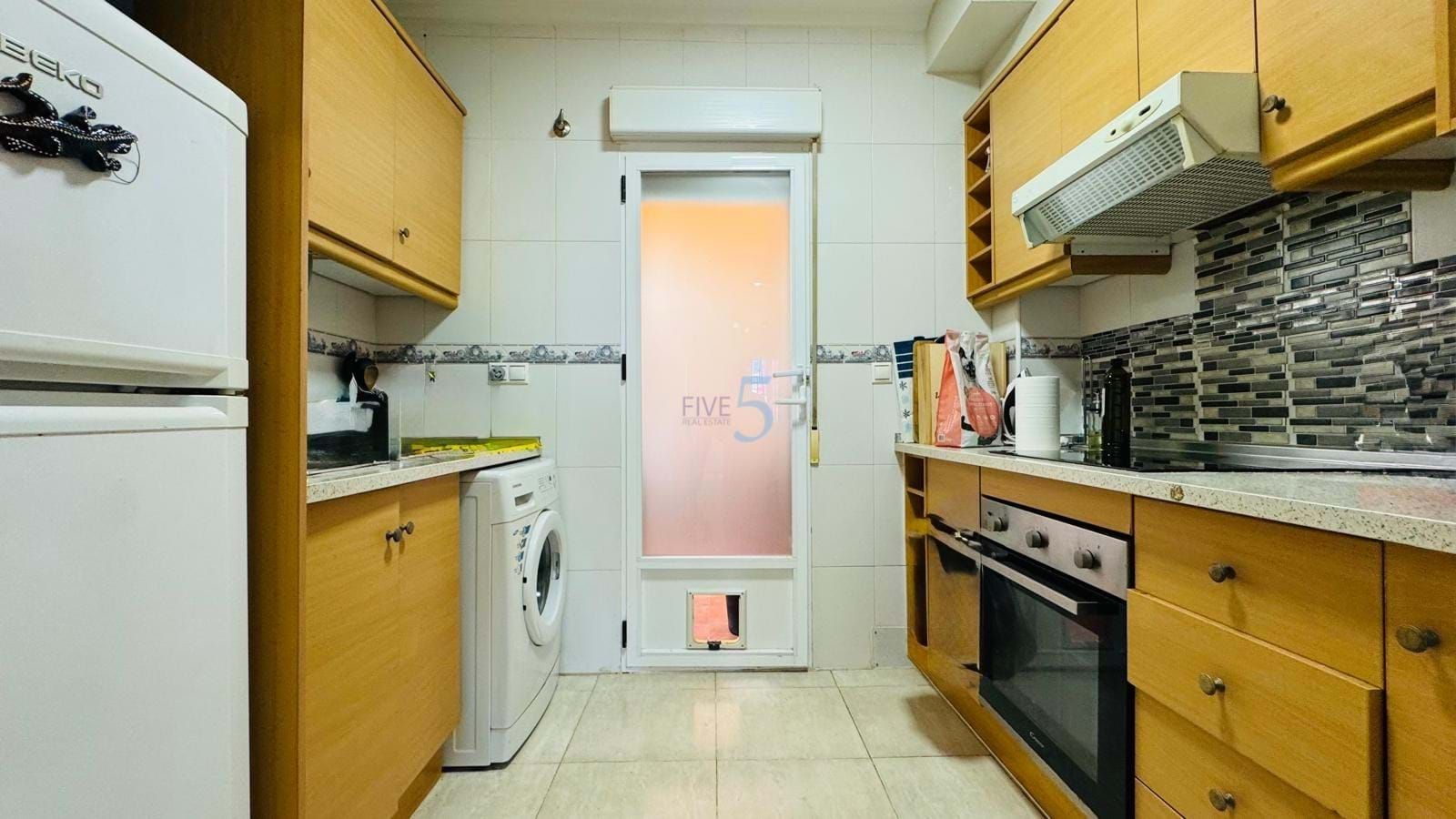 Kitchen of Flat for sale in Orihuela  with Air Conditioner, Terrace and Storage room
