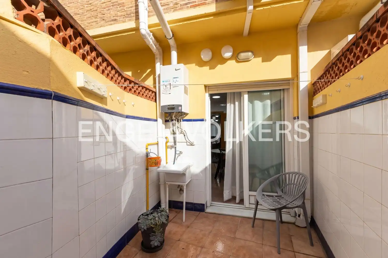 Balcony of Houses for rent in Valencia  with Air Conditioner, Heating and Terrace