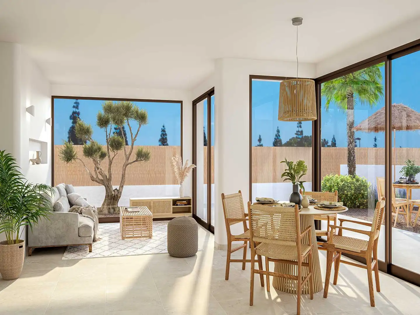 Sala d'estar de Apartament en venda en Los Alcázares amb Piscina comunitària