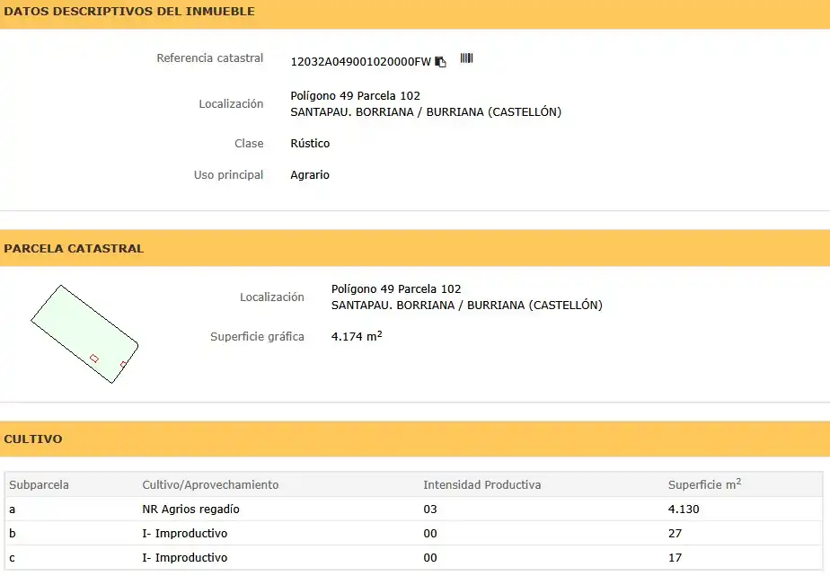 Rural land for sale in Partida la Torre 36, imagen 4