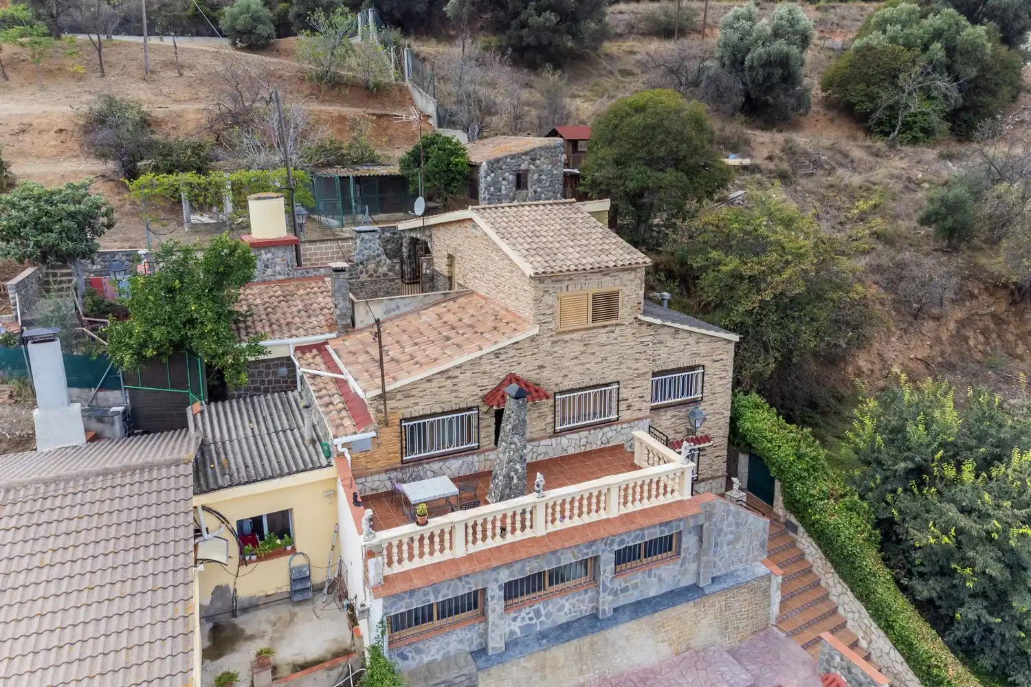 Vista exterior de Casa o chalet en venta en Granollers con Jardín privado, Terraza y Trastero