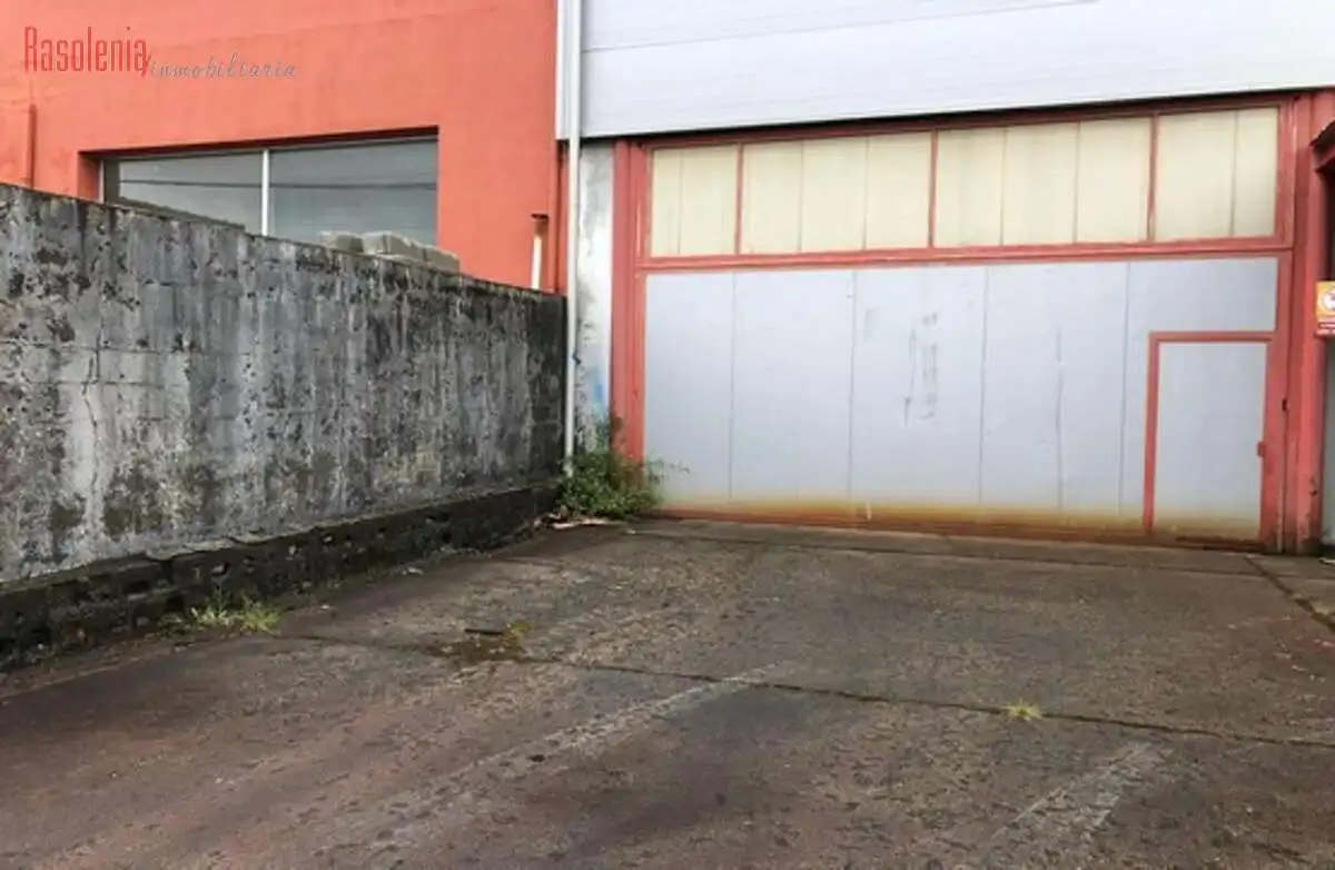 Vista exterior de Nave industrial en venta en As Pontes de García Rodríguez 