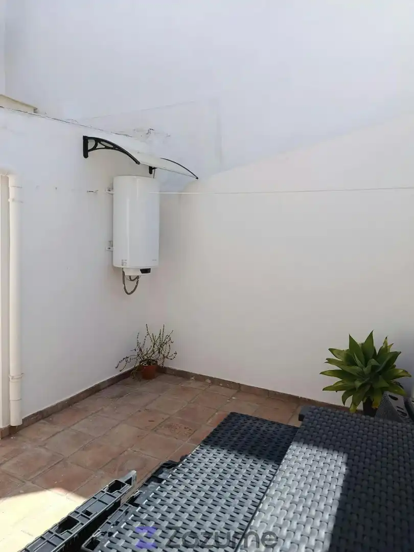 Jardín de Piso de alquiler en Pizarra con Aire acondicionado, Calefacción y Jardín privado