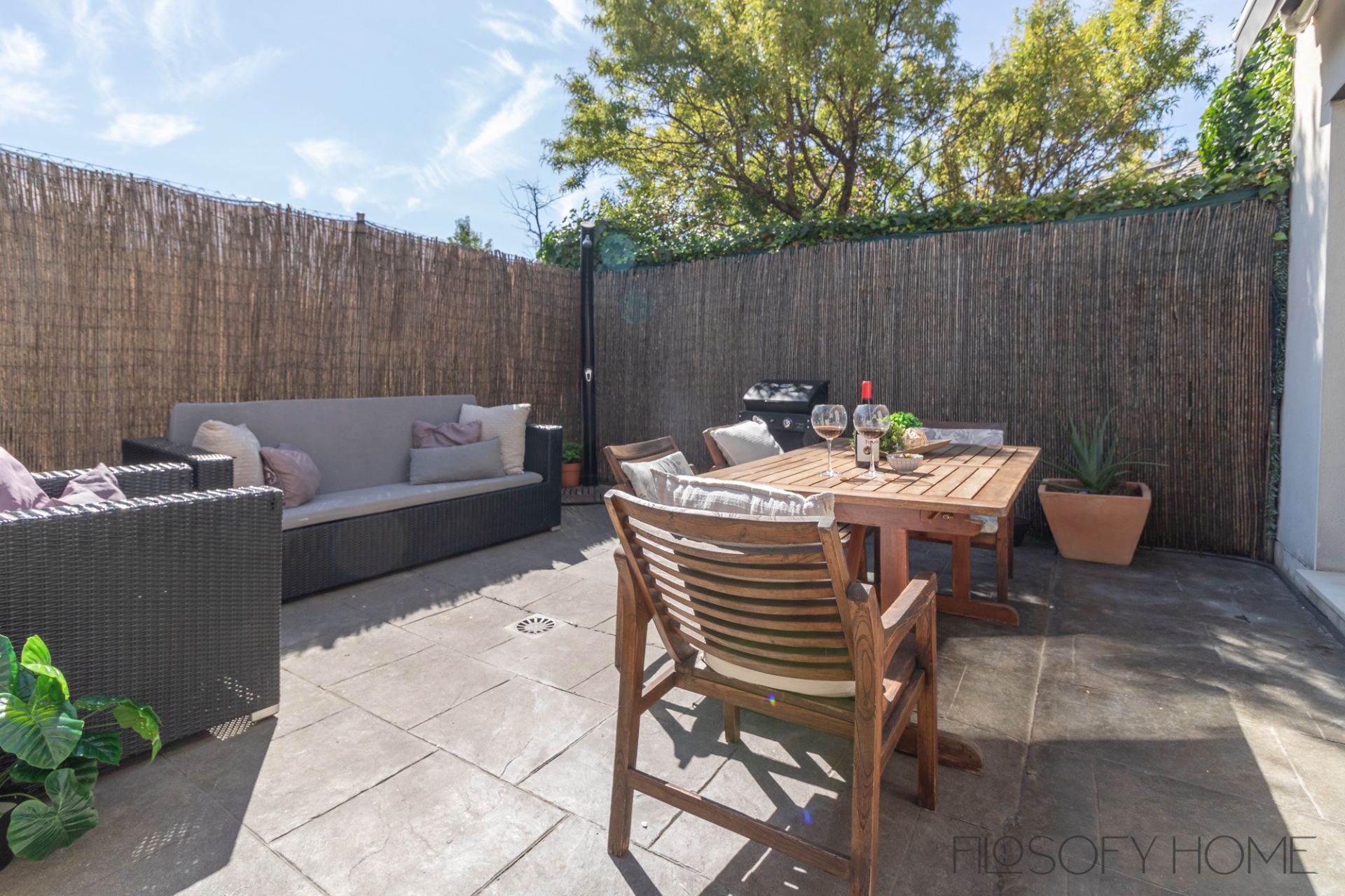 Terraza de Casa adosada en venta en Campo Real con Calefacción, Jardín privado y Parquet