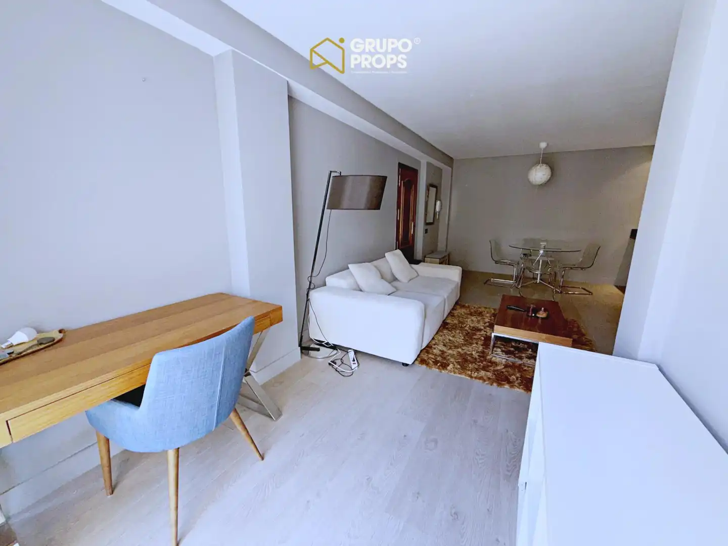 Sala de estar de Piso de alquiler en Madrid con Aire acondicionado, Calefacción y Amueblado