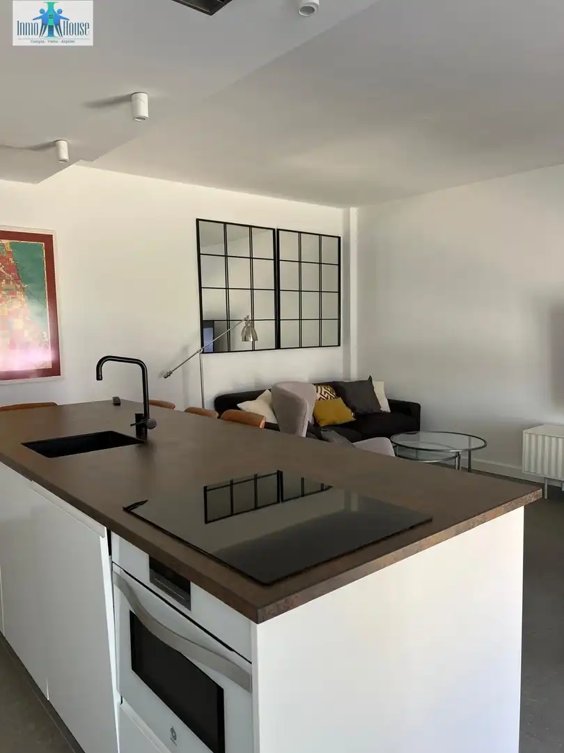Living room of Apartments for sale in Albacete  with Heating, Storage room and Furnished